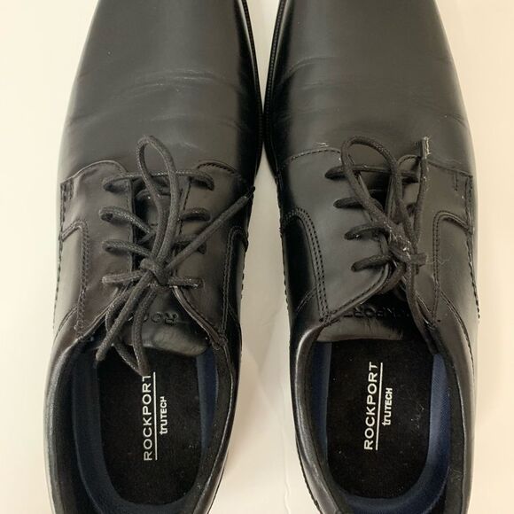 ROCKPORT  | 12 MEN\'S CLASSIC OXFORD Robinsyn | BLACK HYDRO SHEILD C1307 main image 7